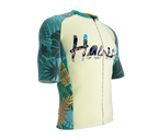 ScudoPro Pro-Elite Short Sleeve Cycling Jersey Hawaii USA State Icon landmark symbol identity  | Men and Women