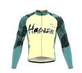 ScudoPro Pro Thermal Long Sleeve Cycling Jersey Hawaii USA state Icon landmark identity  | Men and Women