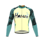 ScudoPro Pro Thermal Long Sleeve Cycling Jersey Hawaii USA state Icon landmark identity  | Men and Women