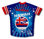 Hawaii Short Sleeve Cycling Jersey for Men and Women