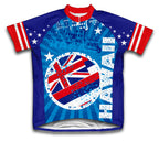 Hawaii Short Sleeve Cycling Jersey for Men and Women
