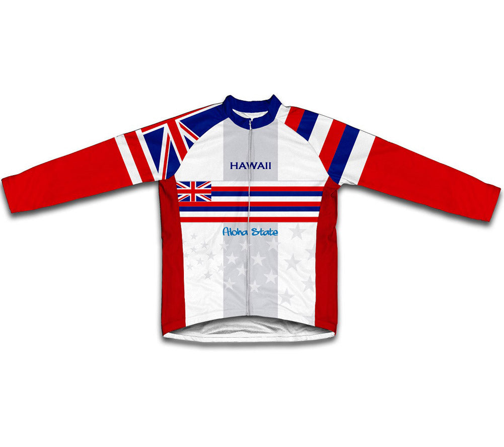 Hawaii Flag Winter Thermal Cycling Jersey