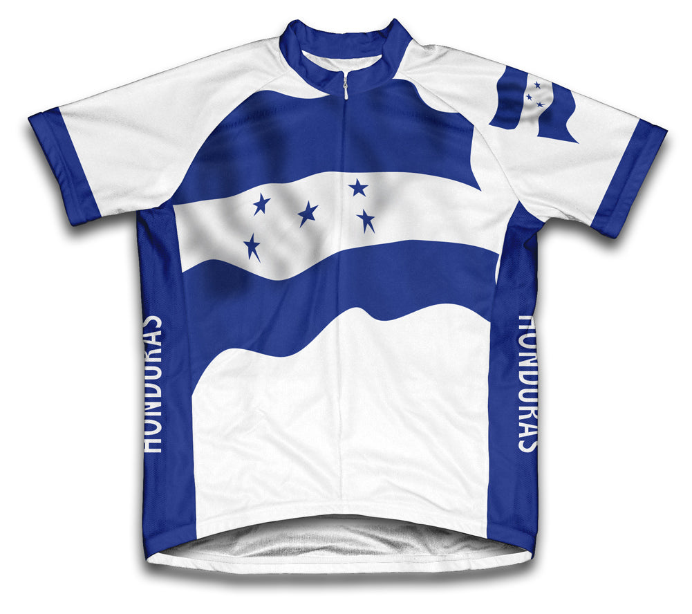 Honduras Flag Cycling Jersey for Men and Women