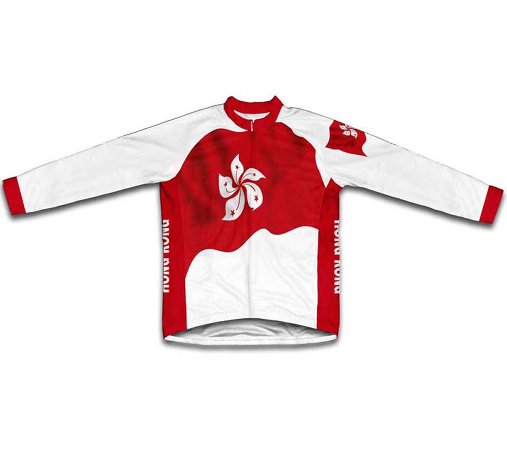 Hong Kong Flag Cycling Jersey for Men and Women