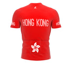 Hong Kong  Full Zipper Bike Short Sleeve Cycling Jersey