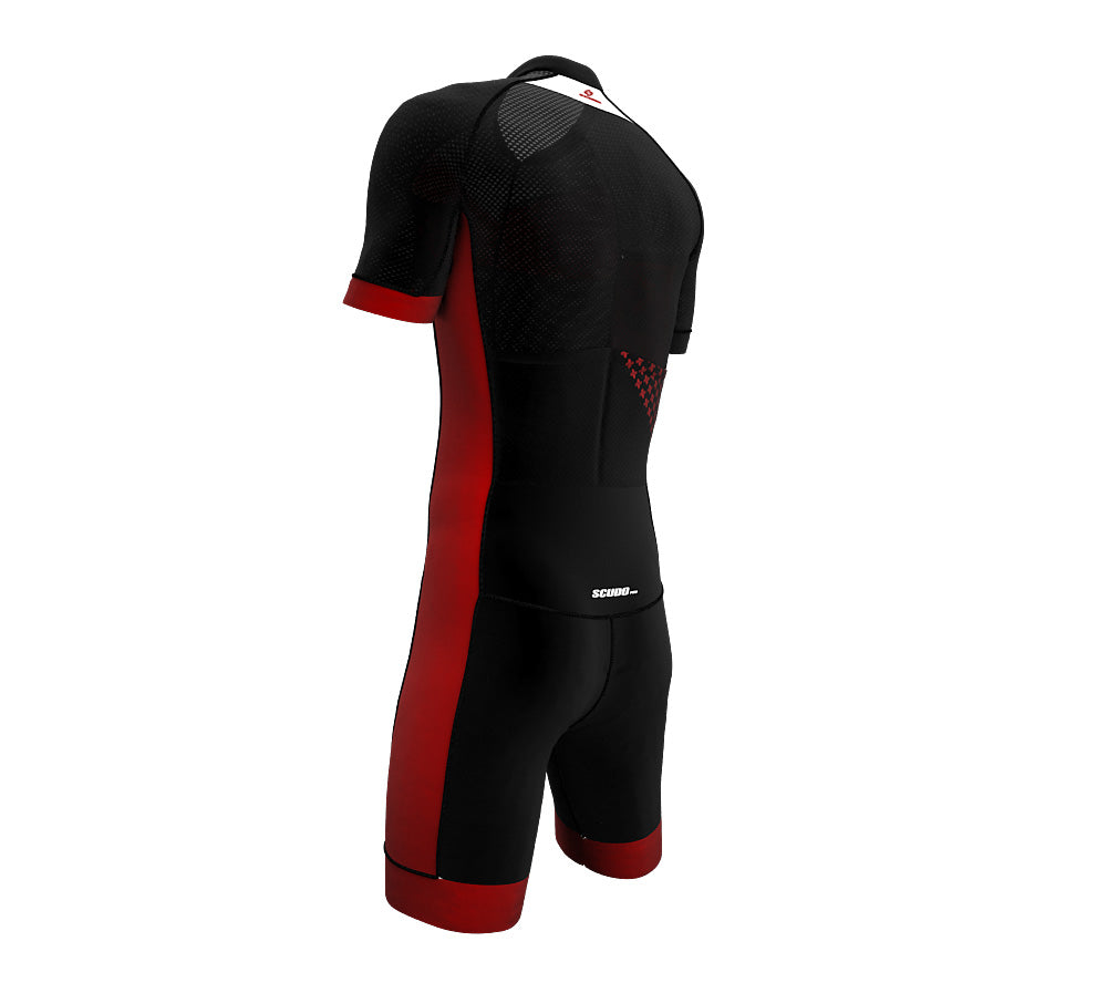 Horizont Red Scudopro Cycling Speedsuit for Man