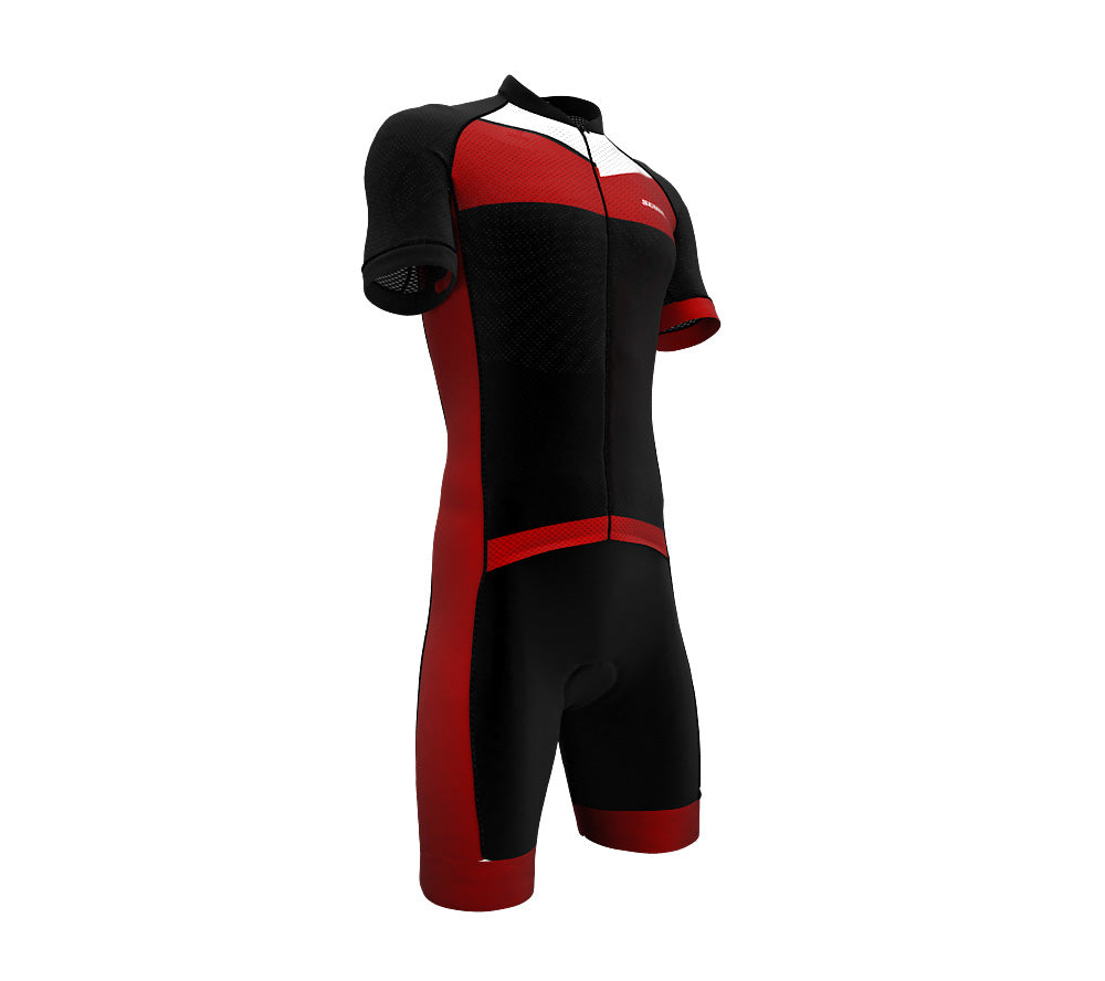 Horizont Red Scudopro Cycling Speedsuit for Man