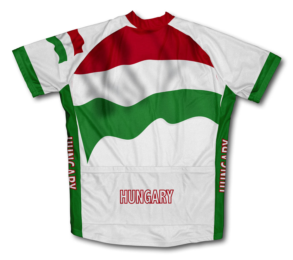 Hungary Flag Cycling Jersey for Men and Women