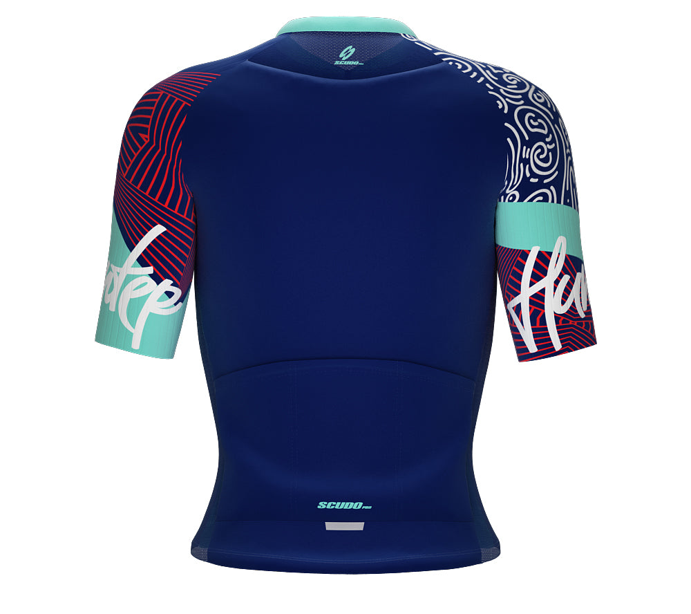 Scudopro Pro-Elite Short Sleeve Cycling Pro Fit Jersey Hunter for Women