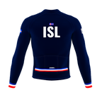ScudoPro Pro Thermal Long Sleeve Cycling Jersey Country CODE Iceland Blue | Men and Women