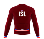 ScudoPro Pro Thermal Long Sleeve Cycling Jersey Country CODE Iceland Vine | Men and Women