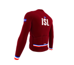 ScudoPro Pro Thermal Long Sleeve Cycling Jersey Country CODE Iceland Vine | Men and Women
