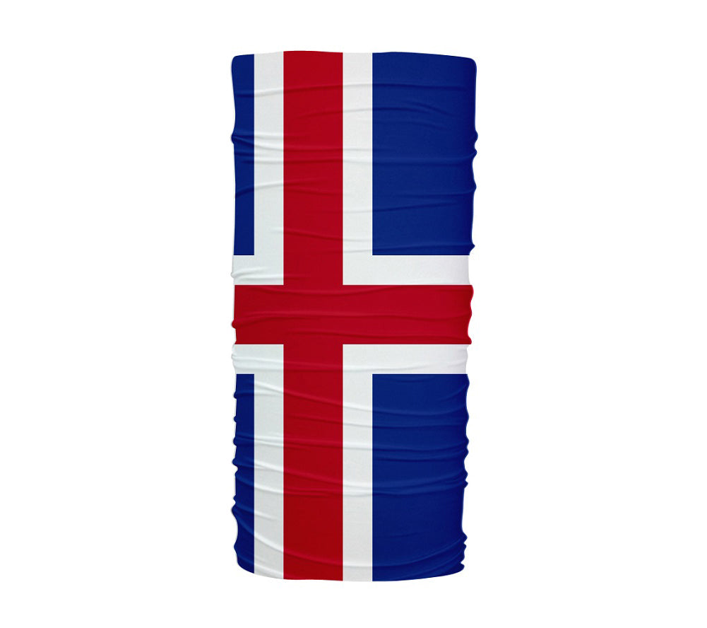 Iceland Flag Multifunctional UV Protection Headband