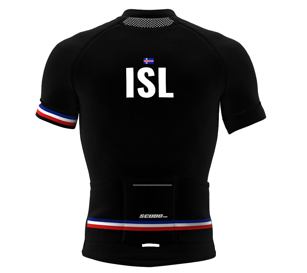 Iceland Black CODE Short Sleeve Cycling PRO Jersey for Men and Women