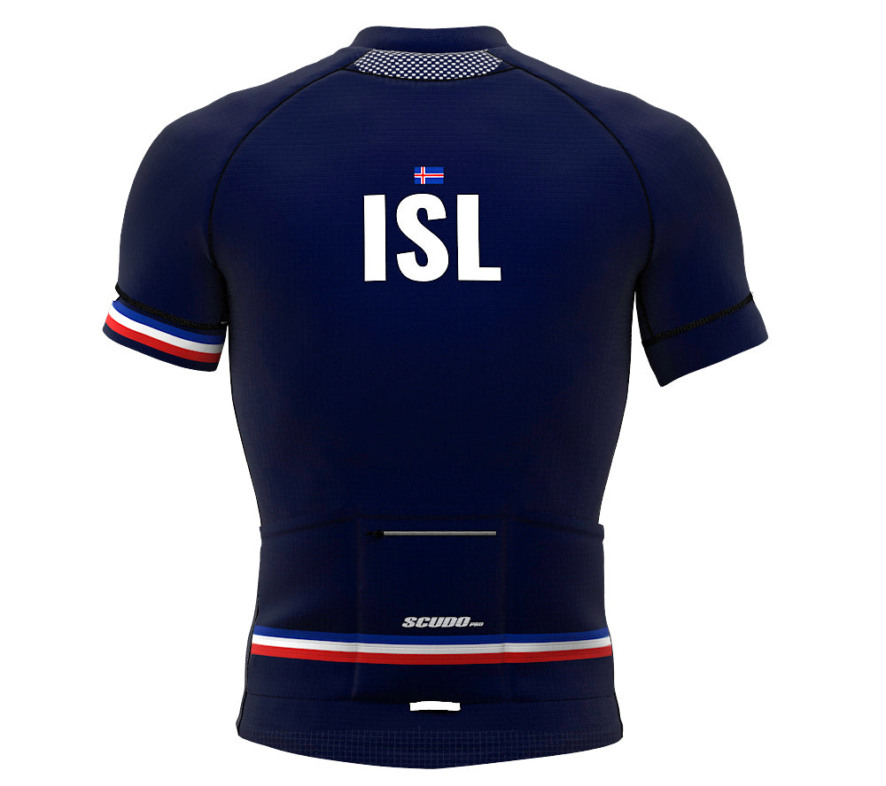 Iceland Blue CODE Short Sleeve Cycling PRO Jersey for Men and Women