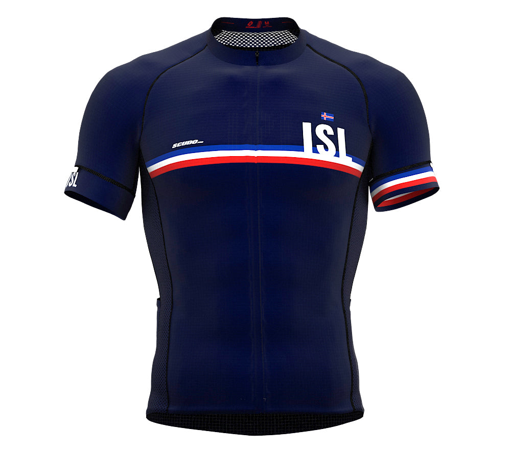Iceland Blue CODE Short Sleeve Cycling PRO Jersey for Men and WomenIceland Blue CODE Short Sleeve Cycling PRO Jersey for Men and Women