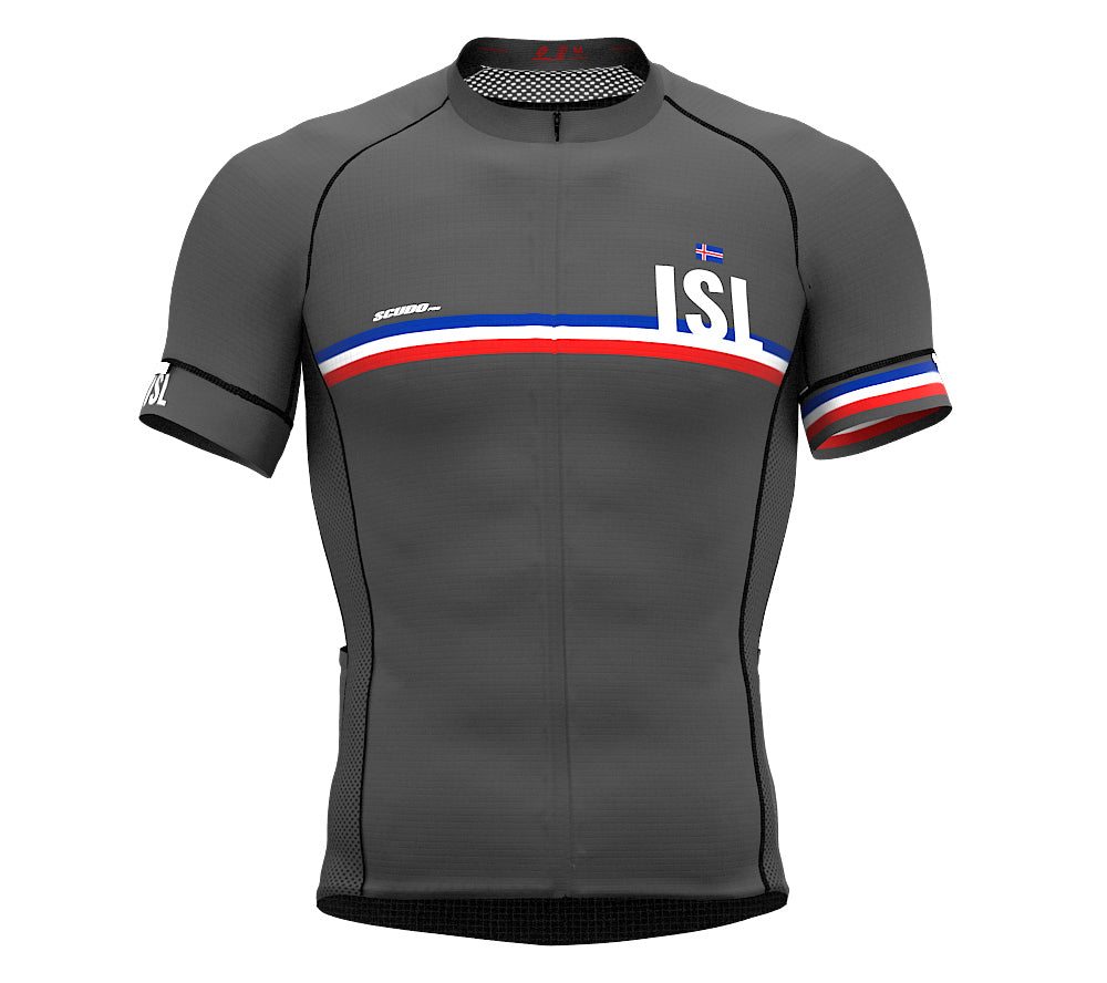 Iceland Gray CODE Short Sleeve Cycling PRO Jersey for Men and WomenIceland Gray CODE Short Sleeve Cycling PRO Jersey for Men and Women