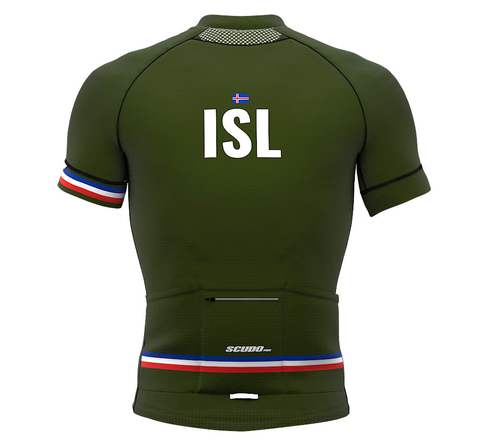 Iceland Green CODE Short Sleeve Cycling PRO Jersey for Men and Women