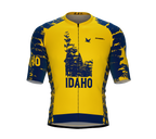 ScudoPro Pro-Elite Short Sleeve Cycling Jersey Idaho USA State Icon landmark symbol identity  | Men and Women