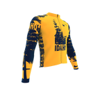 ScudoPro Pro Thermal Long Sleeve Cycling Jersey Idaho USA state Icon landmark identity  | Men and Women