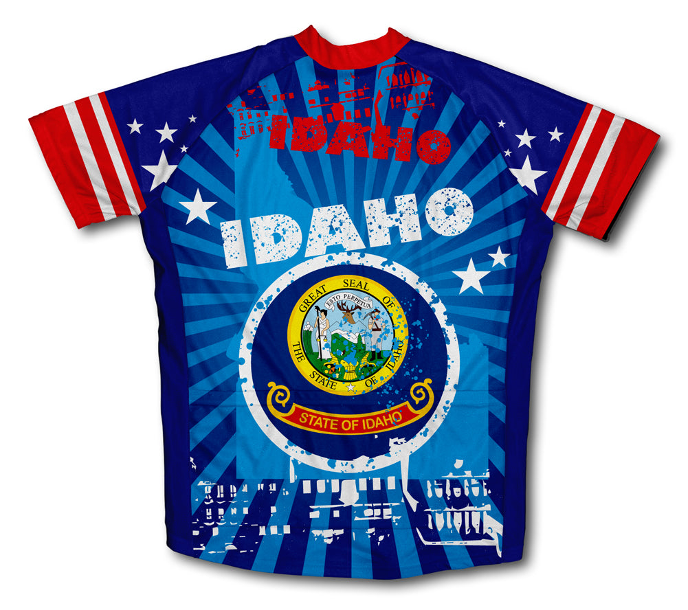 Idaho Short Sleeve Cycling Jersey for Men and Women