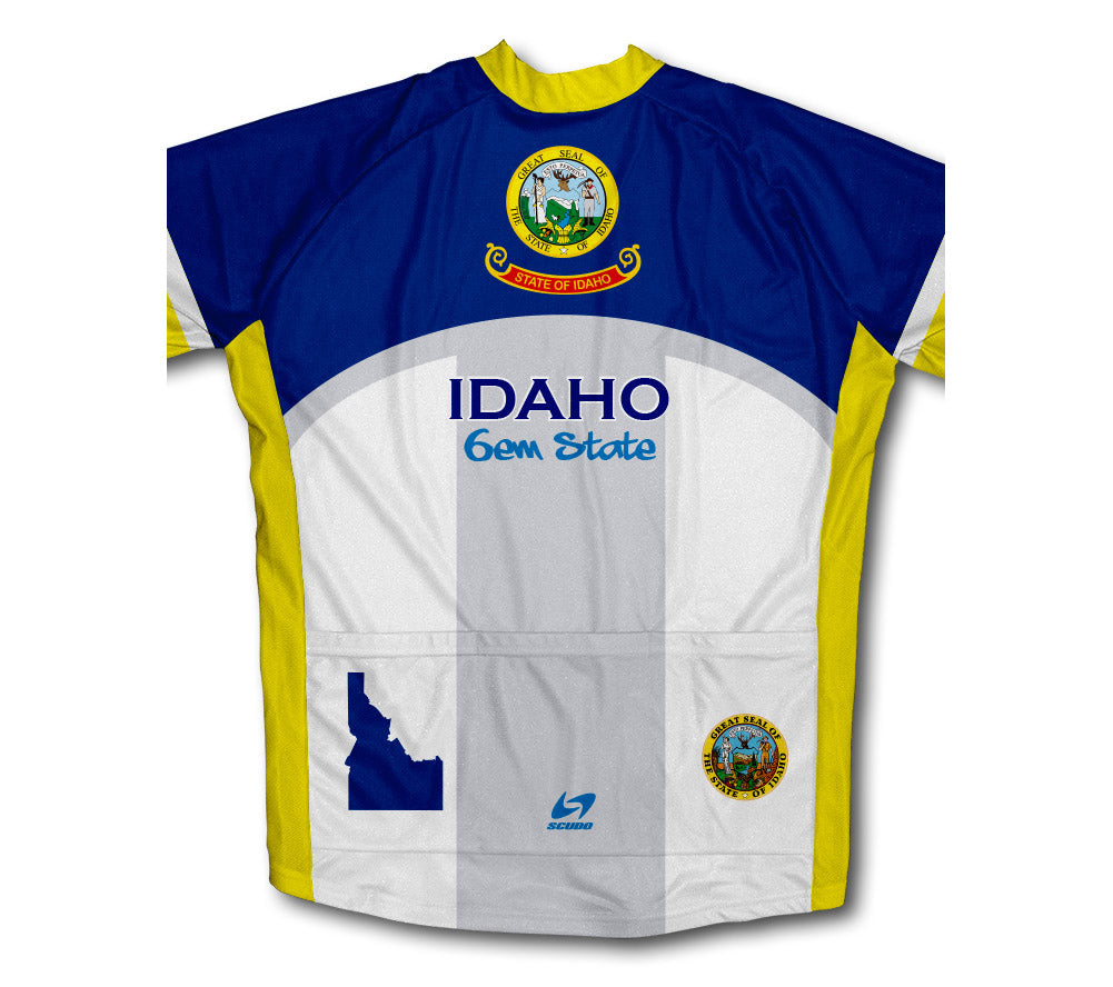 Idaho Flag Winter Thermal Cycling Jersey