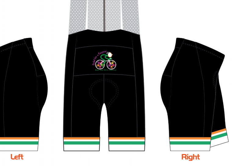 Pedal for a Purpose Cycling Pro Bib Shorts and Pro Shorts for Men