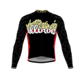 ScudoPro Pro Thermal Long Sleeve Cycling Jersey Illinois USA state Icon landmark identity  | Men and Women