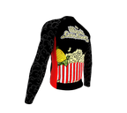 ScudoPro Pro Thermal Long Sleeve Cycling Jersey Illinois USA state Icon landmark identity  | Men and Women