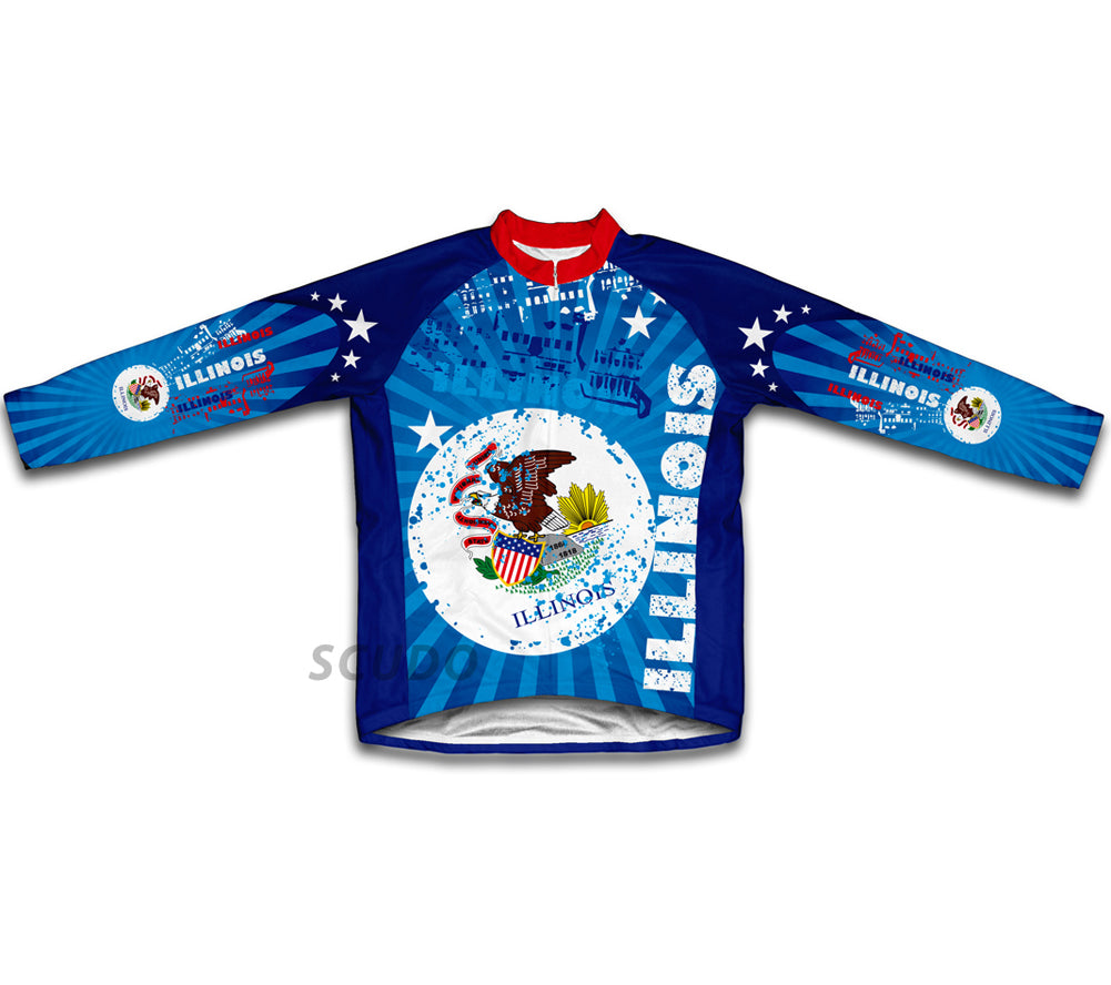 Illinois Winter Thermal Cycling Jersey