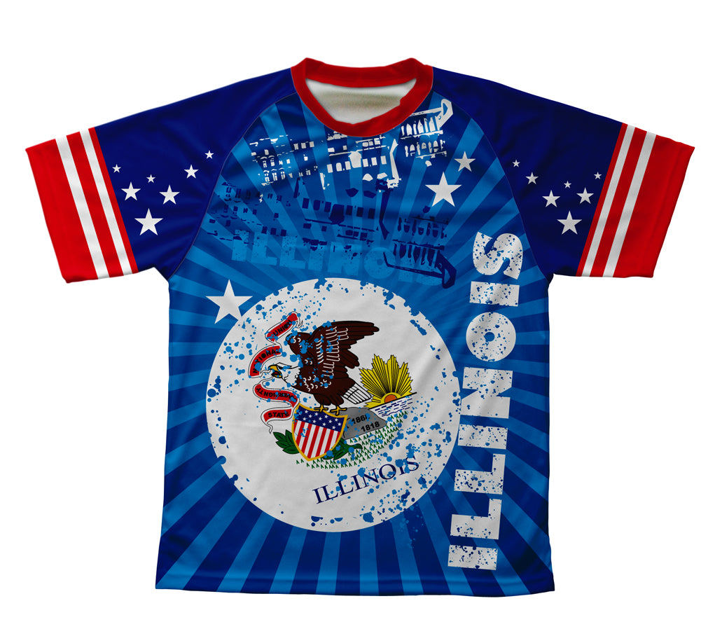 Illinois Technical T-Shirt for Men and Women