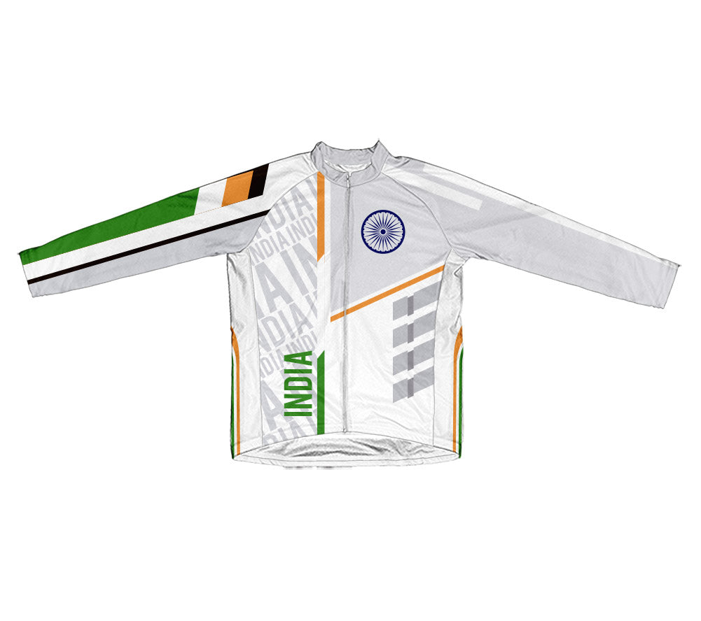 India ScudoPro Cycling Jersey Long Sleeve