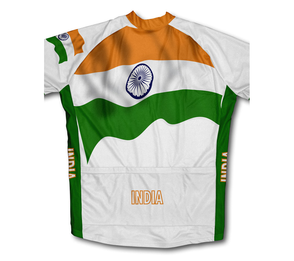 India Flag Winter Thermal Cycling Jersey
