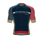 ScudoPro Pro-Elite Short Sleeve Cycling Jersey indiana USA State Icon landmark symbol identity  | Men and Women