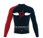 ScudoPro Pro Thermal Long Sleeve Cycling Jersey Indiana USA state Icon landmark identity  | Men and Women
