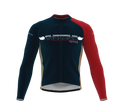 ScudoPro Pro Thermal Long Sleeve Cycling Jersey Indiana USA state Icon landmark identity  | Men and Women