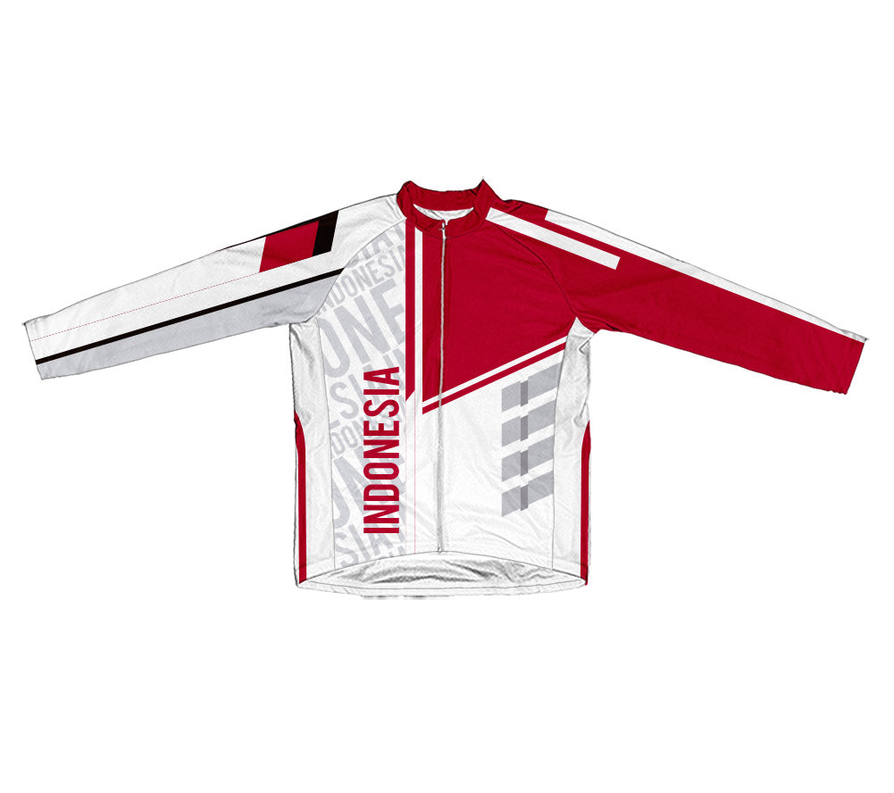 Indonesia ScudoPro Cycling Jersey Long Sleeve