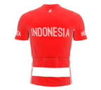 Indonesia  Full Zipper Bike Short Sleeve Cycling Jersey