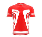 Indonesia  Full Zipper Bike Short Sleeve Cycling Jersey