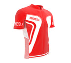 Indonesia  Full Zipper Bike Short Sleeve Cycling Jersey