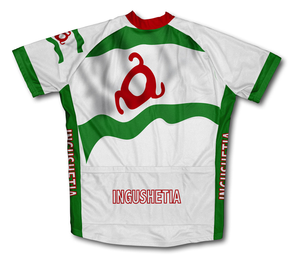 Ingushetia Flag Cycling Jersey for Men and Women