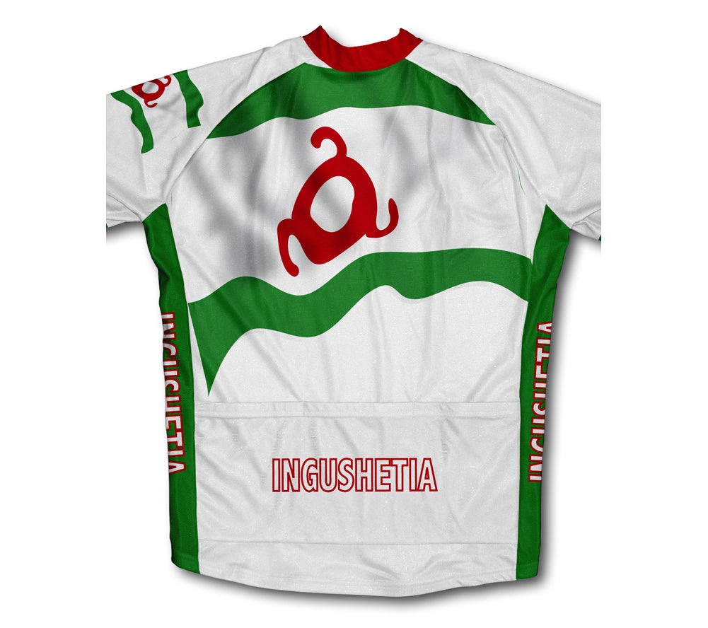 Ingushetia Flag Cycling Jersey for Men and Women