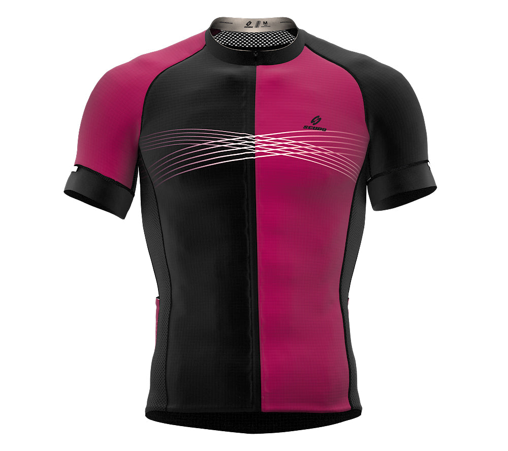Inspired Black Short Sleeve Cycling PRO Jersey