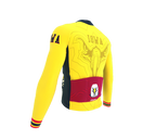 ScudoPro Pro Thermal Long Sleeve Cycling Jersey Iowa USA state Icon landmark identity  | Men and Women