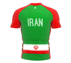 Iran  Full Zipper Bike Short Sleeve Cycling Jersey