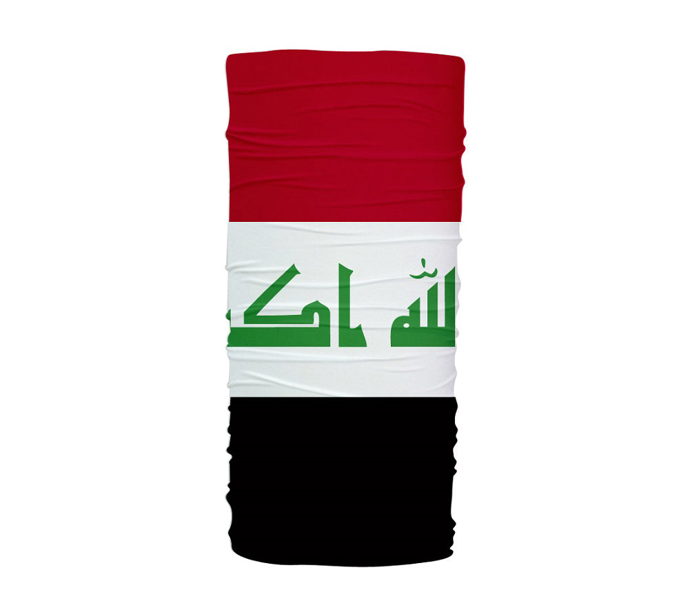 Iraq Flag Multifunctional UV Protection Headband