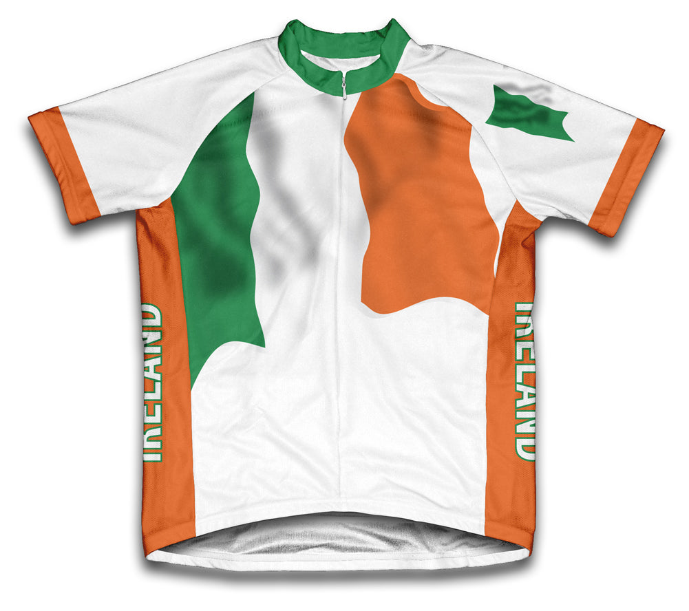 Ireland Flag Cycling Jersey for Men and Women