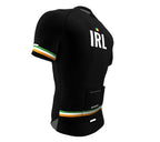 Ireland Black CODE Short Sleeve Cycling PRO Jersey for Men and Women