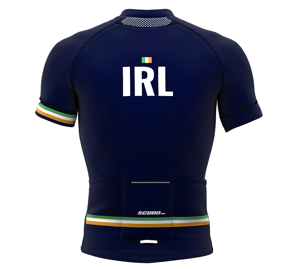 Ireland Blue CODE Short Sleeve Cycling PRO Jersey for Men and Women