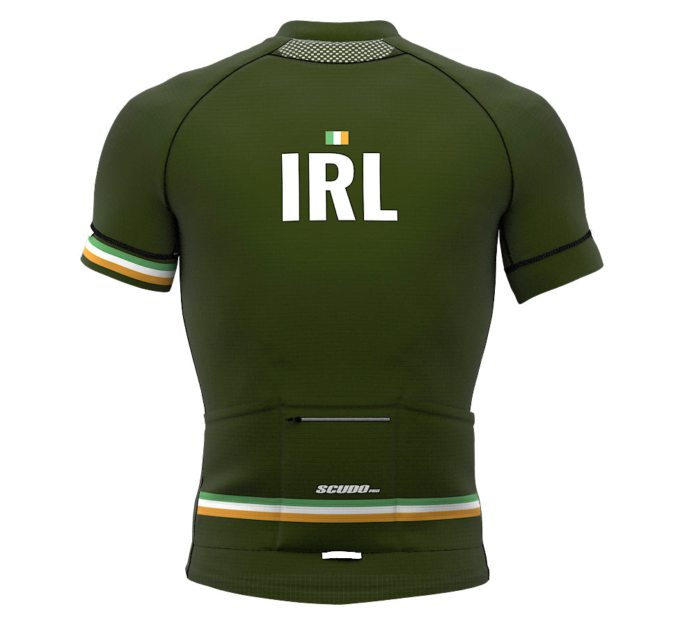 Ireland Green CODE Short Sleeve Cycling PRO Jersey for Men and Women